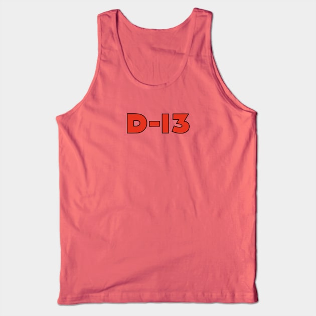 D-13 Tank Top by CoverTales